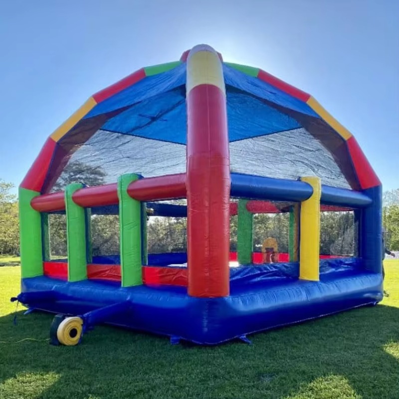 Kids Outdoor Jump House - قلعة قفز كبيرة قابلة للنفخ، بيت