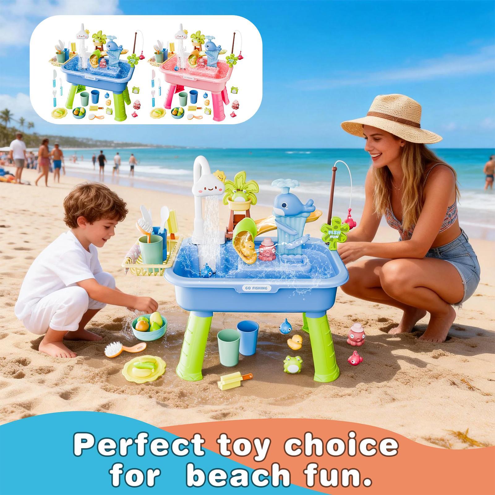 Kids Outdoor Play Table - ألعاب مطبخ الأطفال الكهربائية الممتعة للعب