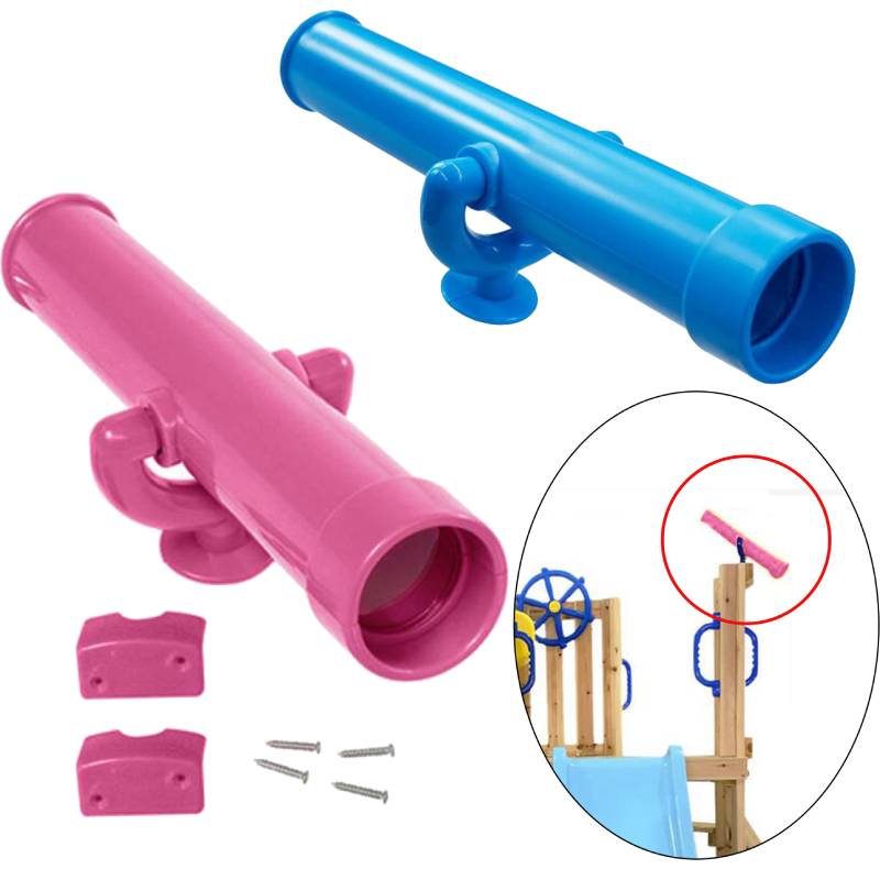 Kids Outdoor Frame - تشمل تلسكوب لعبة ملعب للأطفال ،