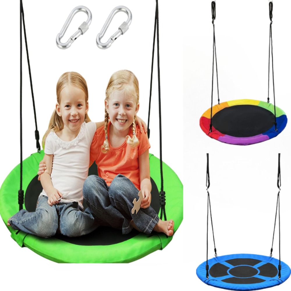 Kids Outdoor Frame - أرجوحة شجرية دائرية مقاس 40 بوصة