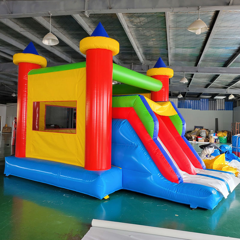 Kids Outdoor Bounce House - منزل الارتداد مع منزل نطاط على