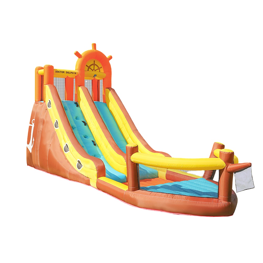 Kids Outdoor Inflatable - سفينة دكتور دولفين القراصنة في الهواء
