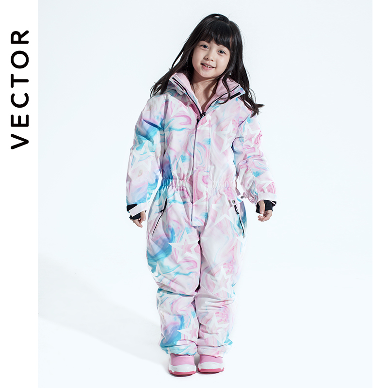 Kids Outdoor Jumpsuit - -30 درجة الأطفال بذلة تزلج 2020