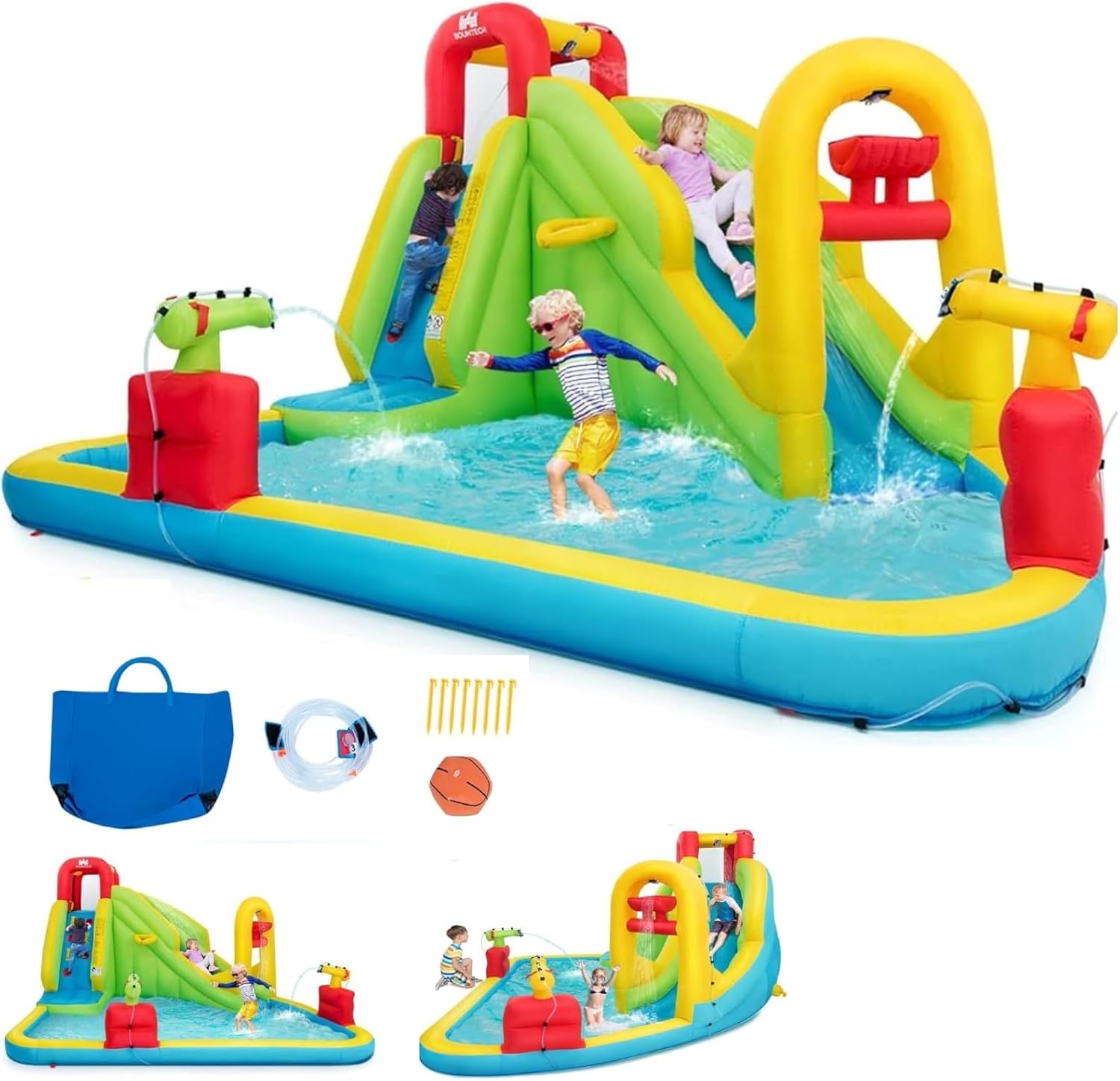 Kids Outdoor Inflatable - حديقة مائية قابلة للنفخ ضخمة للأطفال