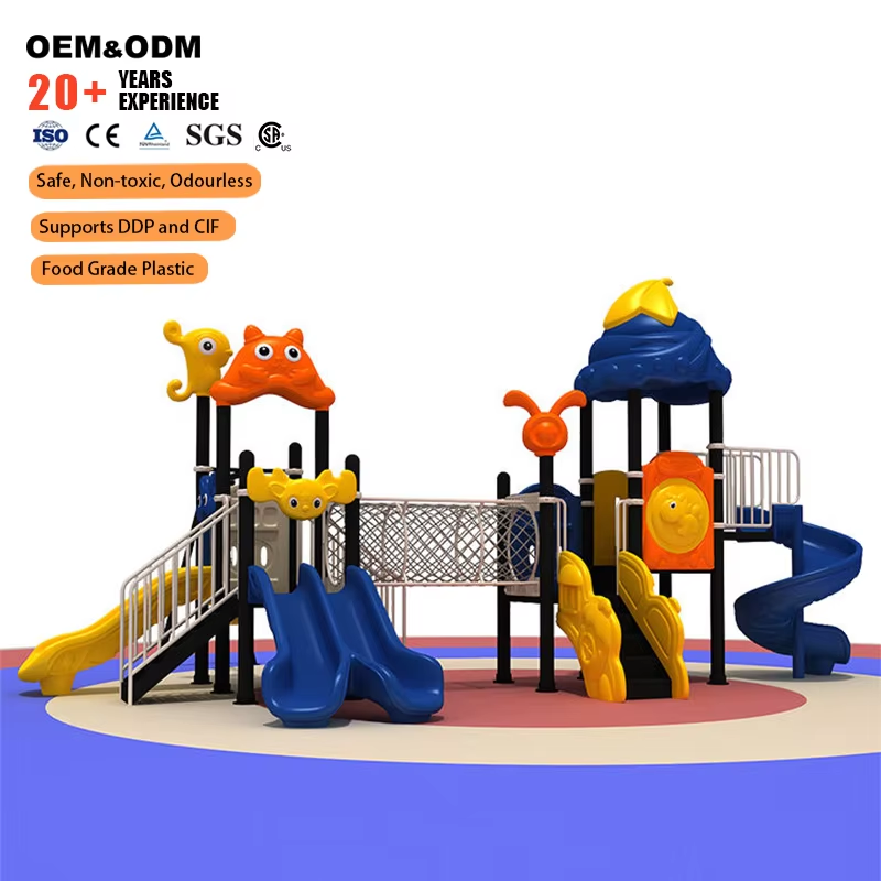 Kids Outdoor Slide Set - معدات ترفيهية تجارية خارجية، مجموعة زحليقة