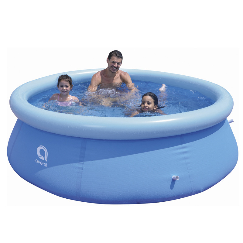 Kids Outdoor Frame - حوض سباحة دائري قابل للنفخ بإطار