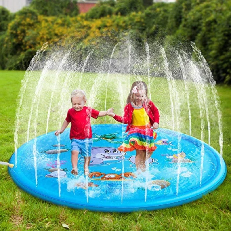 Slip Slide Water Mat - 100/170 سنتيمتر الاطفال نفخ المياه سبلاش