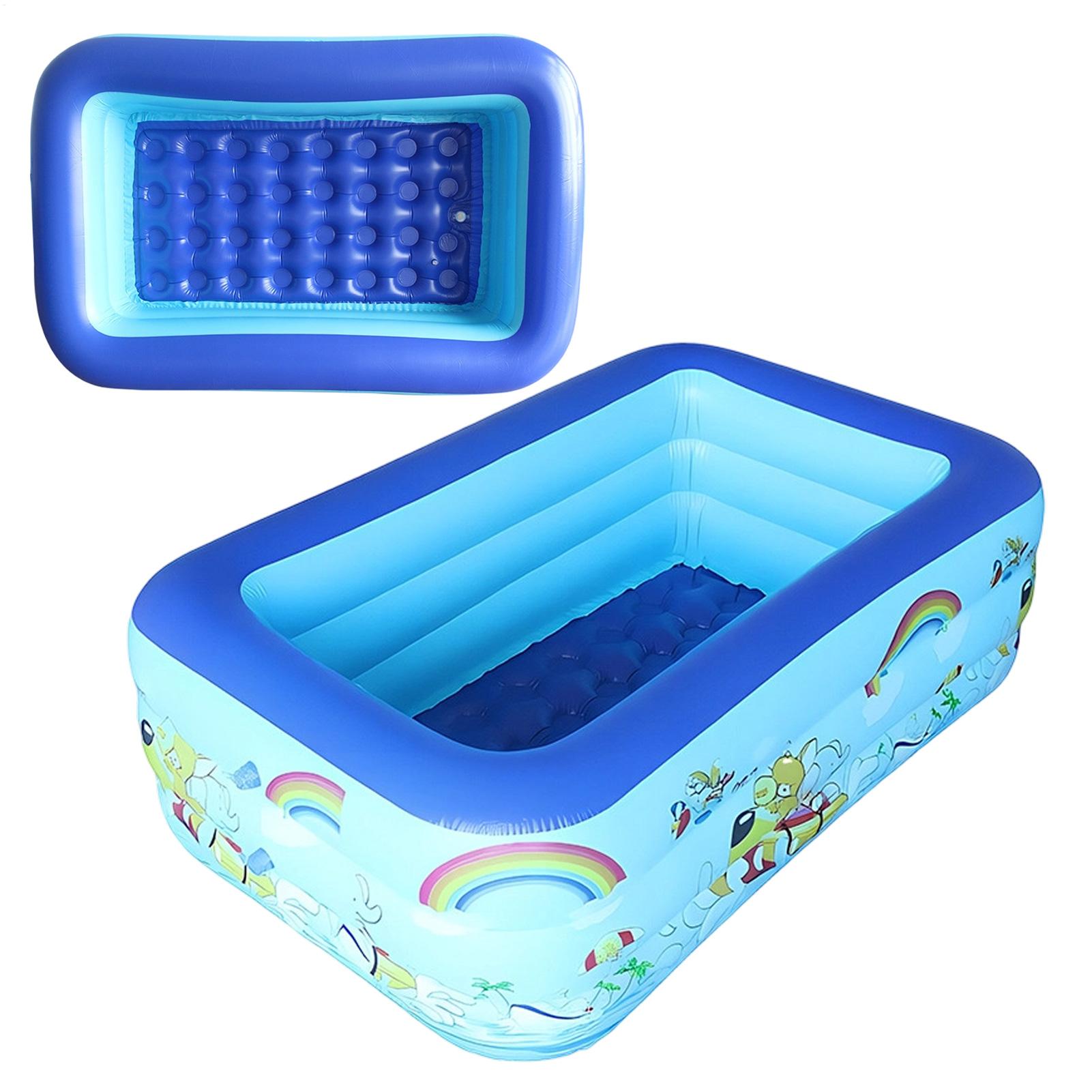 Kids Outdoor Frame - حوض سباحة قابل للنفخ كبير للعائلة،