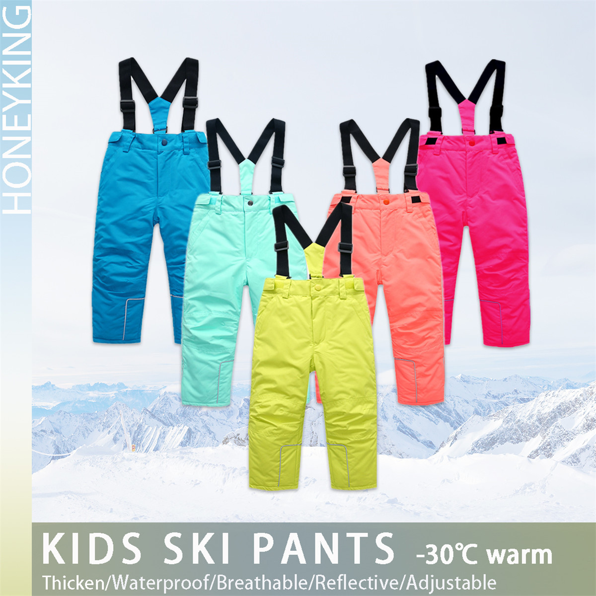 Kids Outdoor Jumpsuit - سروال تزلج للأطفال من هانيكينج, سروال