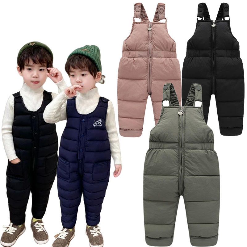 Kids Outdoor Jumpsuit - الشتاء الأطفال وزرة دافئة الخريف الفتيات
