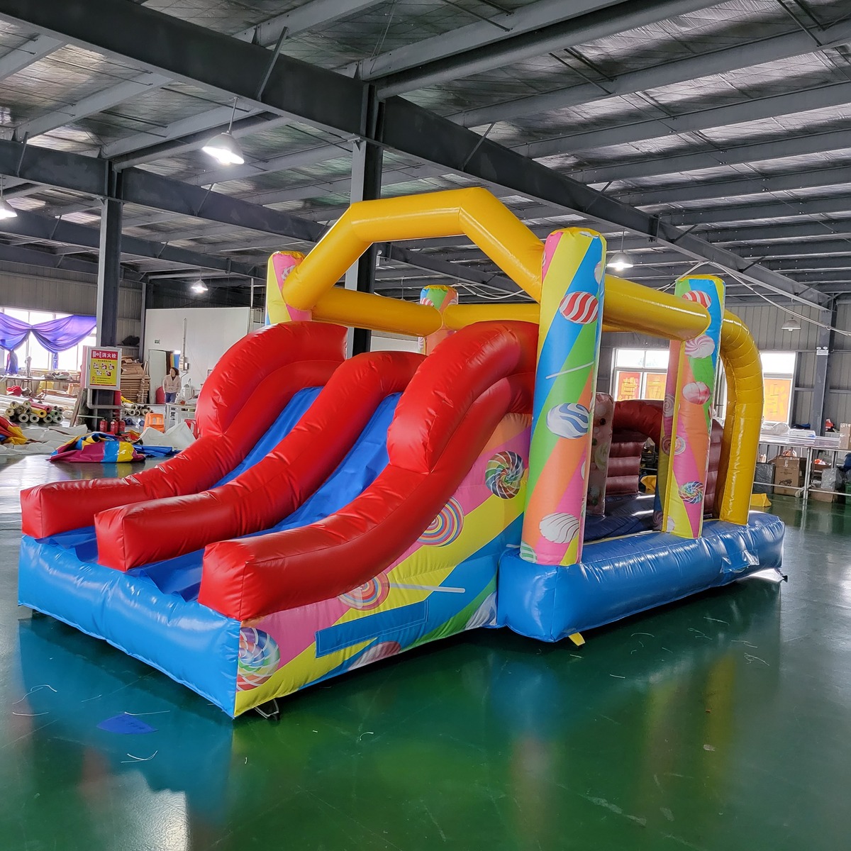 مركز ألعاب خارجي تجاري من قماش - مراجعة Kids Outdoor Inflatable وسعره