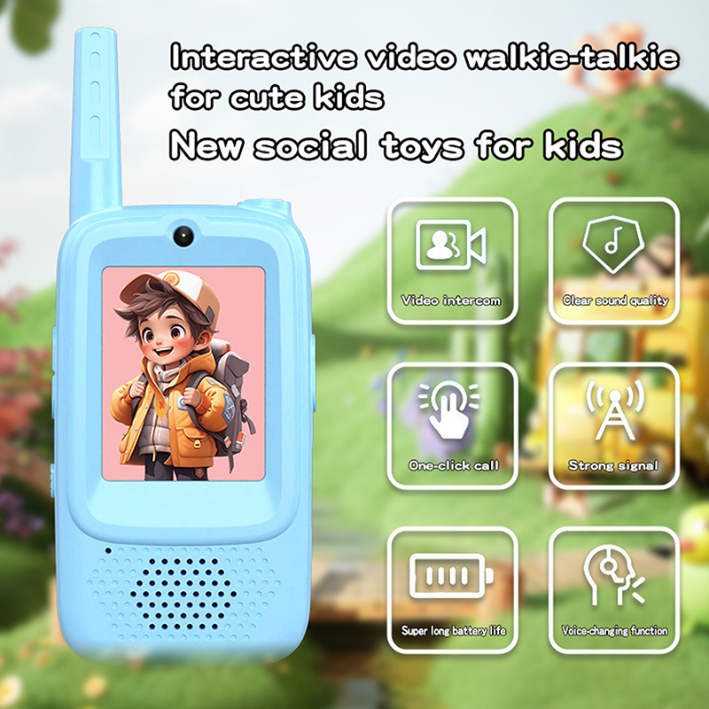 2 قطعة أجهزة اتصال لاسلكية فيد - مراجعة Kids Outdoor Voices وسعره