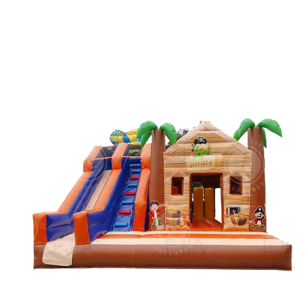 المحمولة التجارية 17FT كبيرة ن - مراجعة Kids Outdoor Jump House وسعره