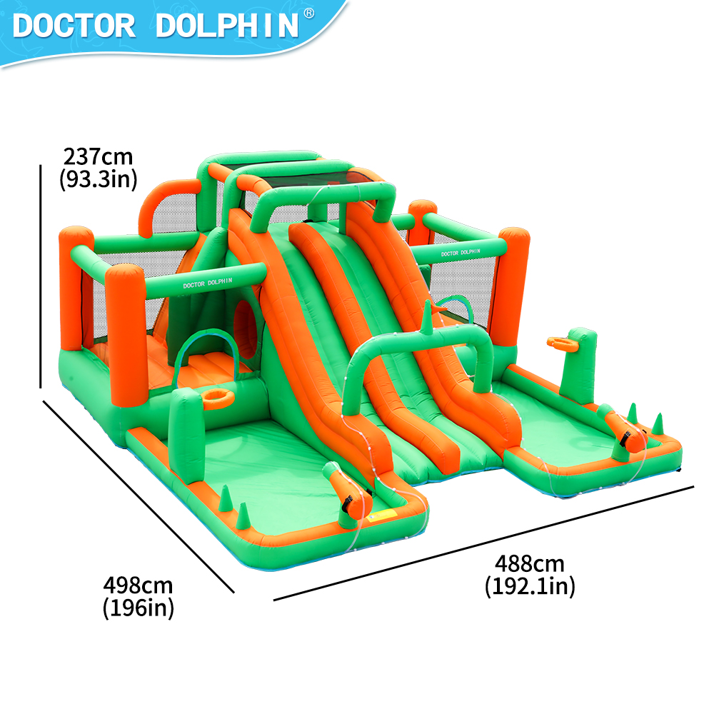 حفلة عالية الجودة في الهواء ال - مراجعة Kids Outdoor Jump House وسعره