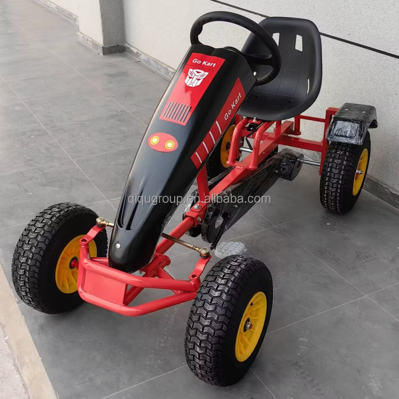 عربة كارت فردية بهيكل فولاذي ح - مراجعة Go Kart Pedal Kids وسعره