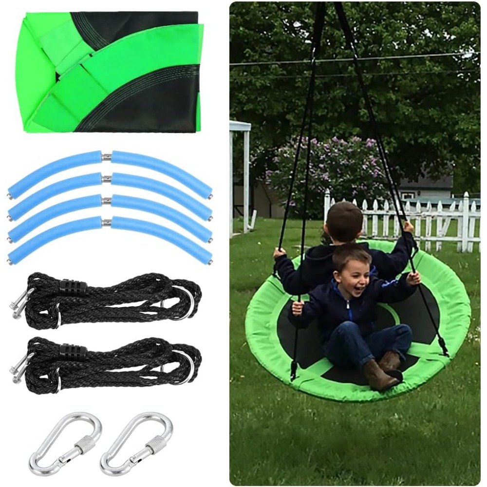 أرجوحة شجرية دائرية مقاس 40 بو - مراجعة Kids Outdoor Frame وسعره