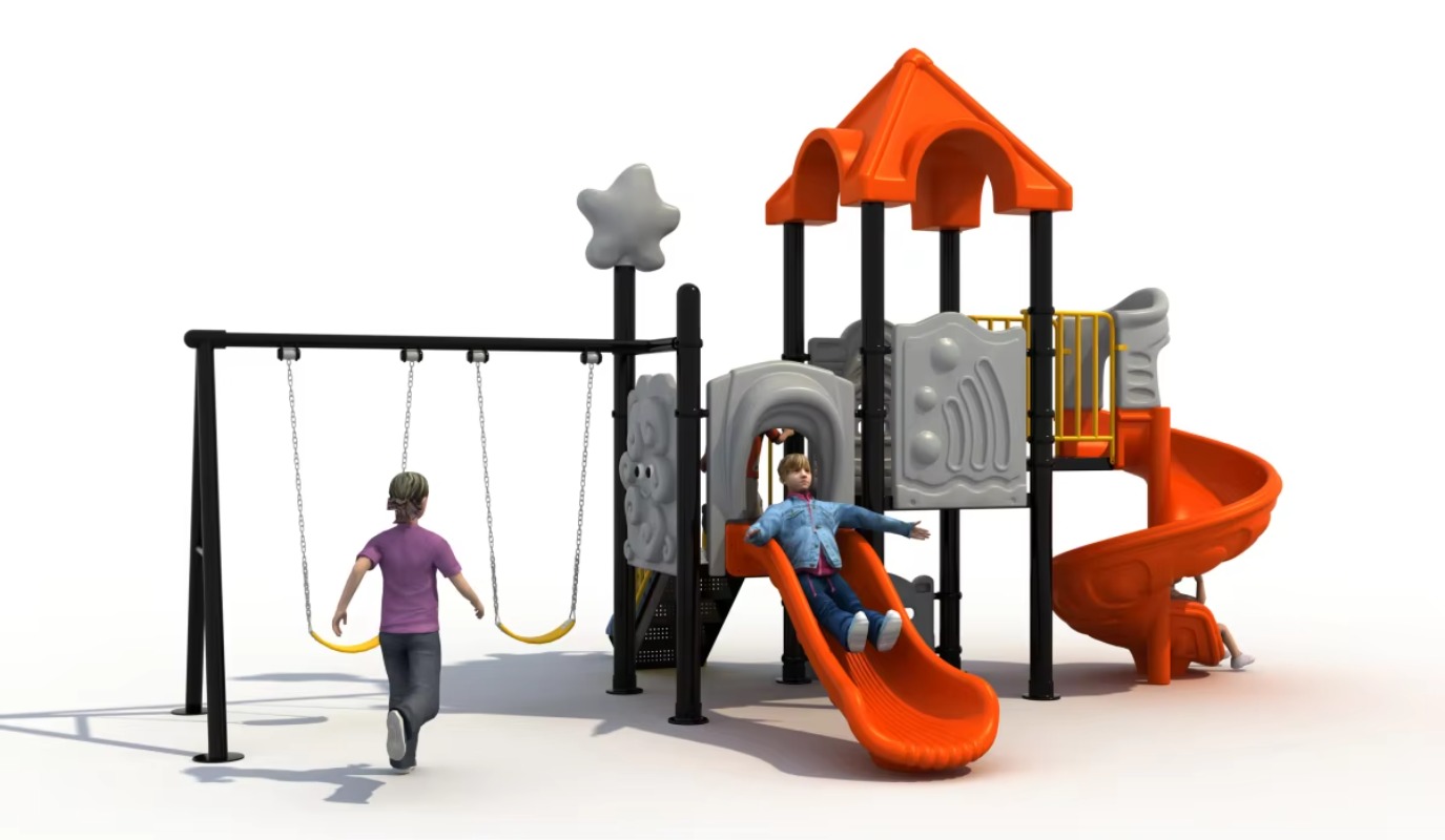 مجموعة أرجوحة خارجية من الفولا - مراجعة Kids Outdoor Slide Set وسعره
