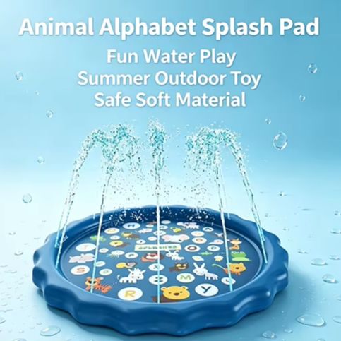 بساط رشاش ماء قابل للنفخ للأطف - مراجعة Slip Slide Water Mat وسعره