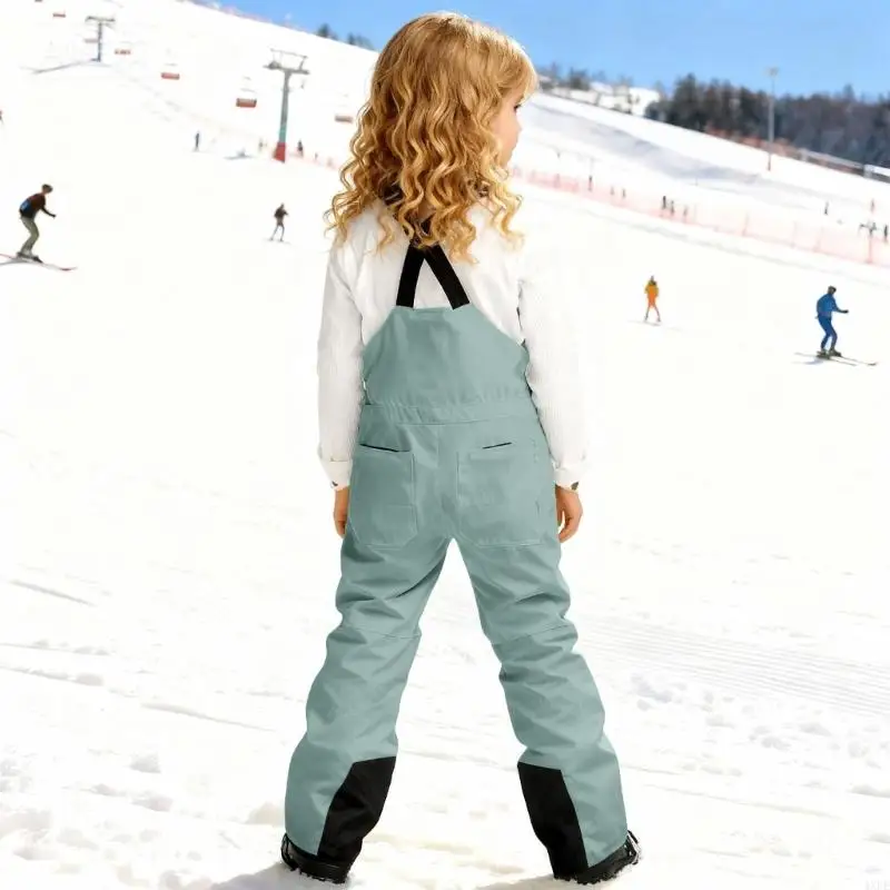 سروال تزلج للأطفال مرايل تزلج  - مراجعة Kids Outdoor Jumpsuit وسعره