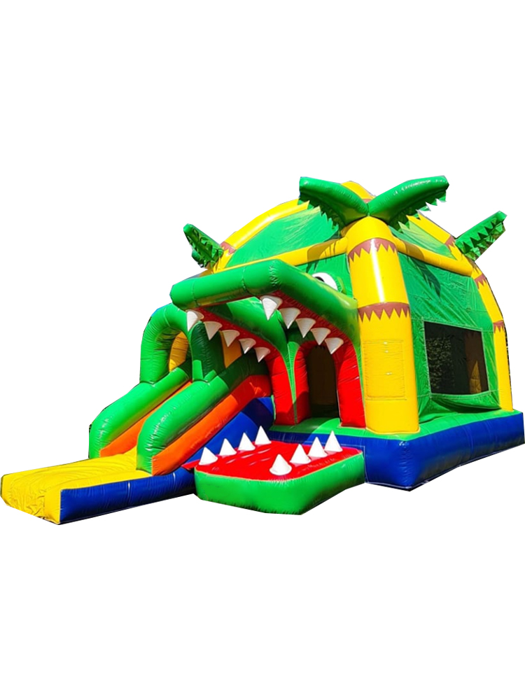 قلعة قفز قابلة للنفخ على شكل ت - مراجعة Kids Outdoor Jump House وسعره