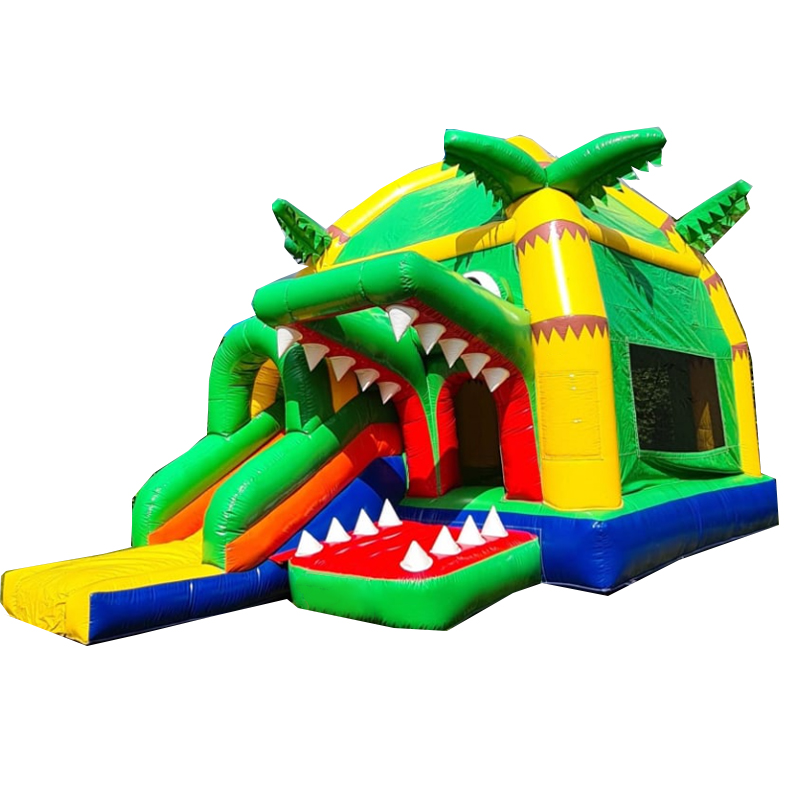 قلعة قفز قابلة للنفخ على شكل ت - مراجعة Kids Outdoor Jump House وسعره