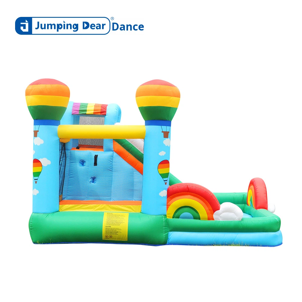 قلعة قابلة للنفخ للأطفال مع زح - مراجعة Kids Outdoor Jump House وسعره