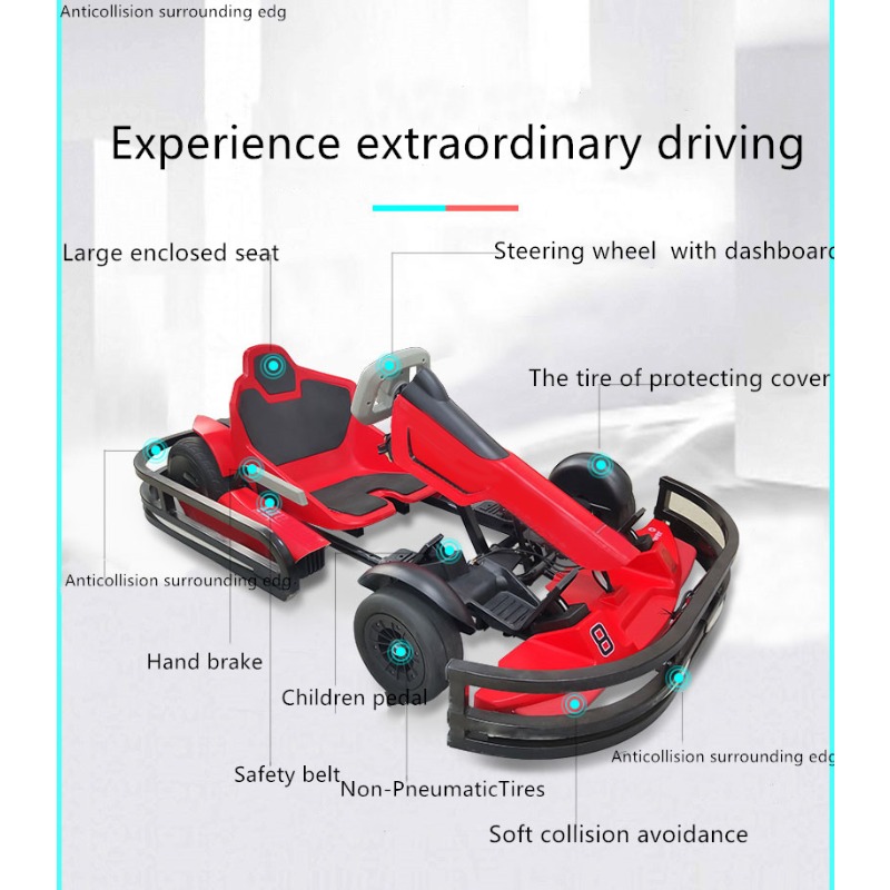 عربة جو كارت بدواسات للملاهي ل - مراجعة Go Kart Pedal Kids وسعره