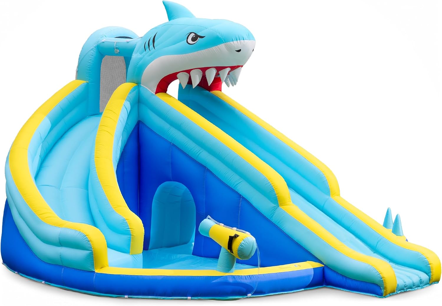 زحليقة مائية قابلة للنفخ للأطف - مراجعة Kids Outdoor Bounce House وسعره