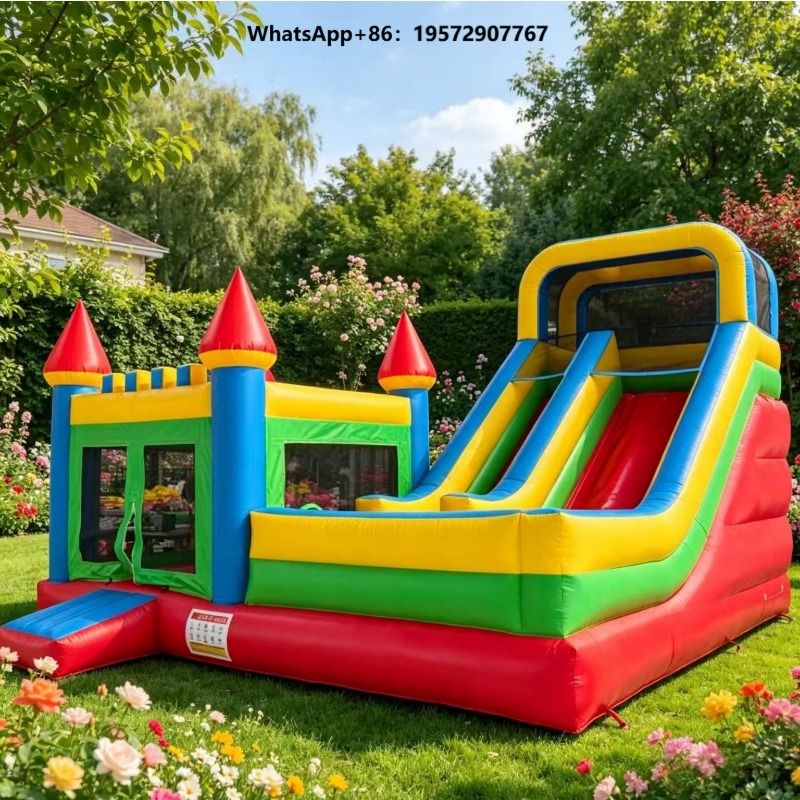 قلعة نطاطية قابلة للنفخ للأطفا - مراجعة Kids Outdoor Inflatable وسعره