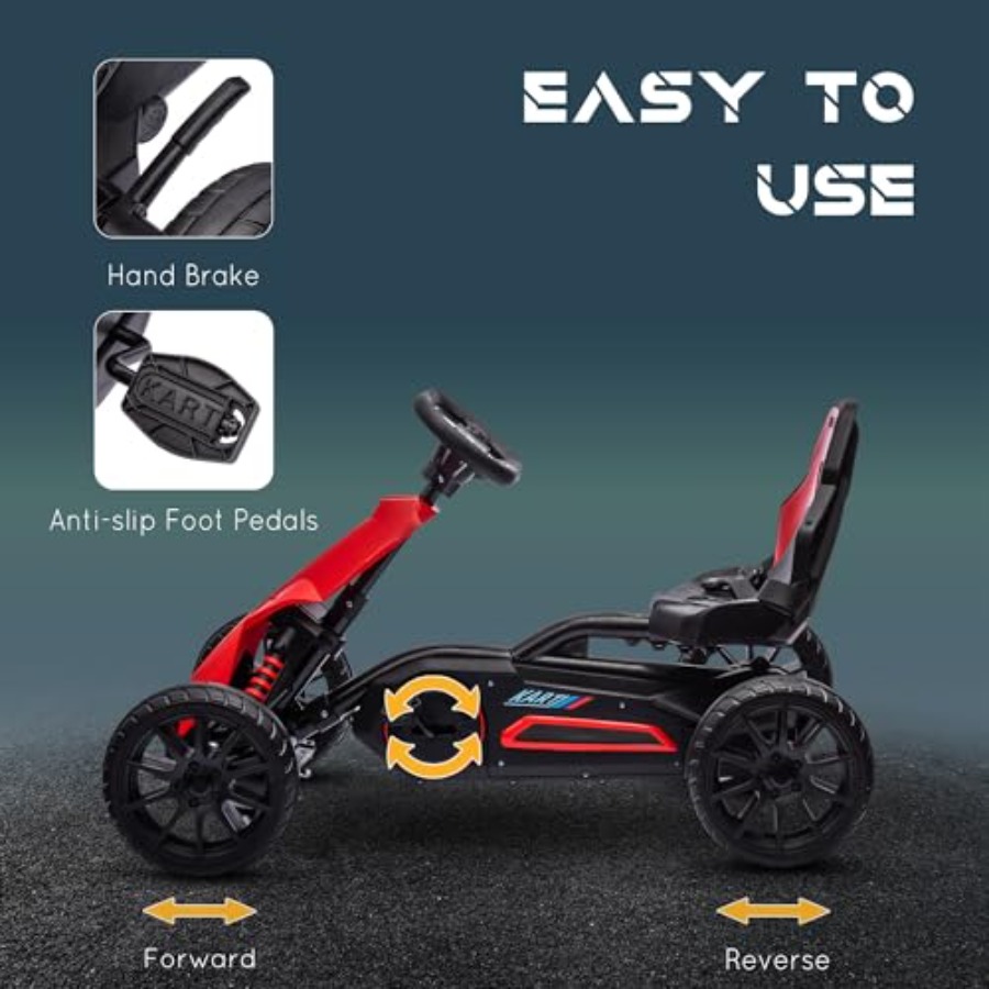 لعبة ركوب خارجية للأطفال من سن - مراجعة Go Kart Pedal Kids وسعره