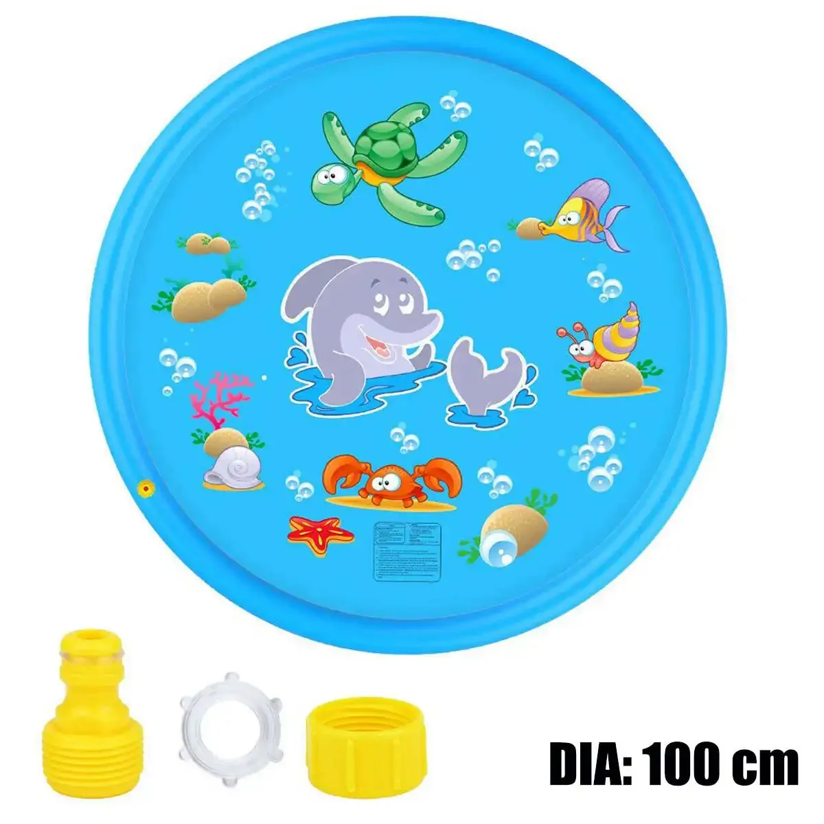 حصيرة رش الماء القابلة للنفخ ل - مراجعة Slip Slide Water Mat وسعره