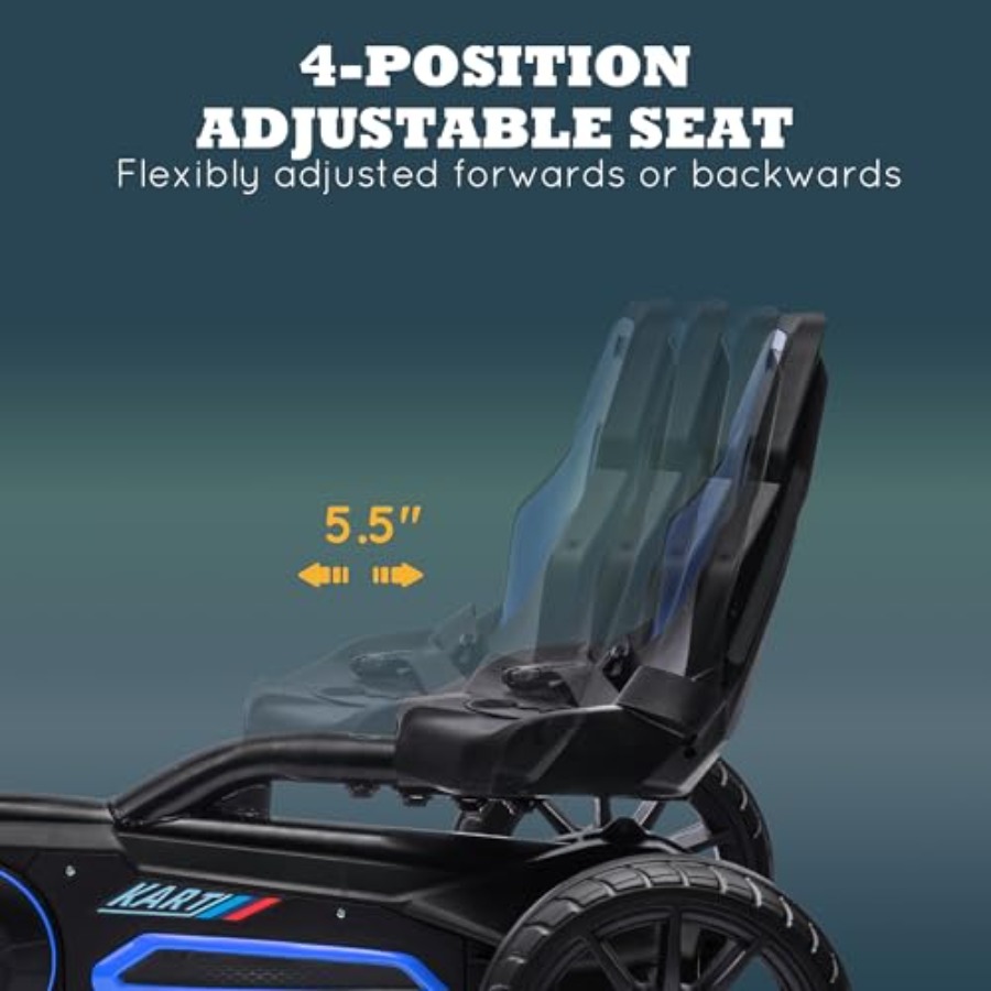 عربة أطفال تعمل بالدواسات، لعب - مراجعة Go Kart Pedal Kids وسعره