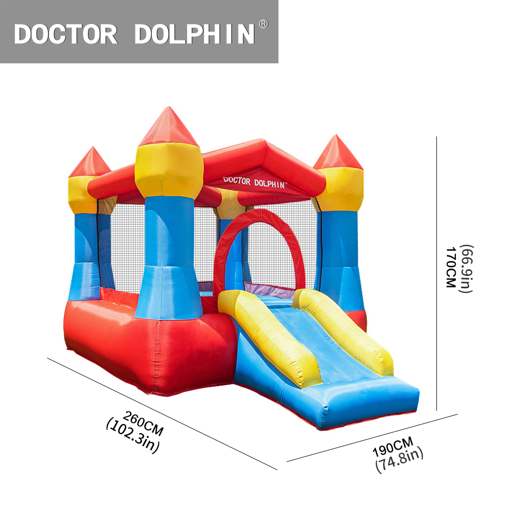 قلعة نطاطية قابلة للنفخ مخصصة  - مراجعة Kids Outdoor Bounce House وسعره