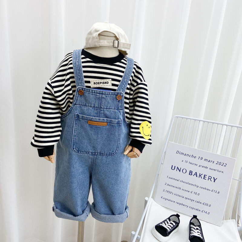 أفرولات أطفال من الدنيم، ملابس - مراجعة Kids Outdoor Jumpsuit وسعره