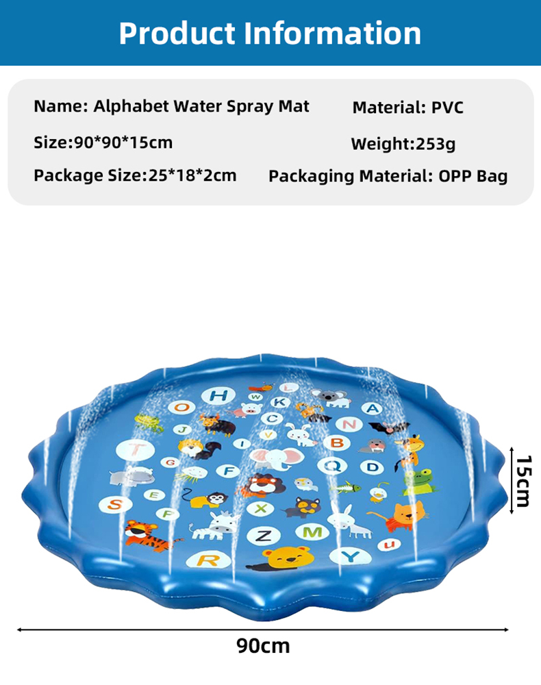 بساط رشاش ماء قابل للنفخ على ش - مراجعة Slip Slide Water Mat وسعره