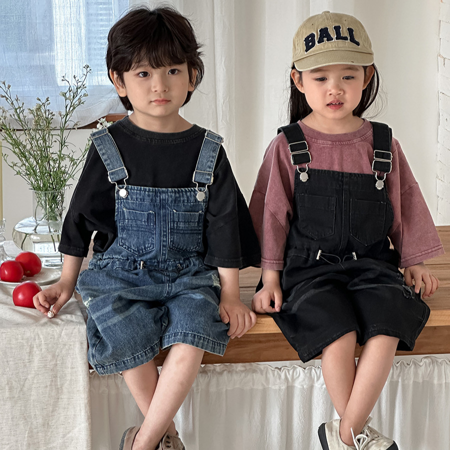 أفرول جينز صيفي 2026 للأطفال ل - مراجعة Kids Outdoor Jumpsuit وسعره