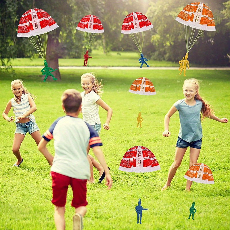 10/100 قطعة ألعاب المظلة للأطف - مراجعة Kids Outdoor Games Ideas وسعره