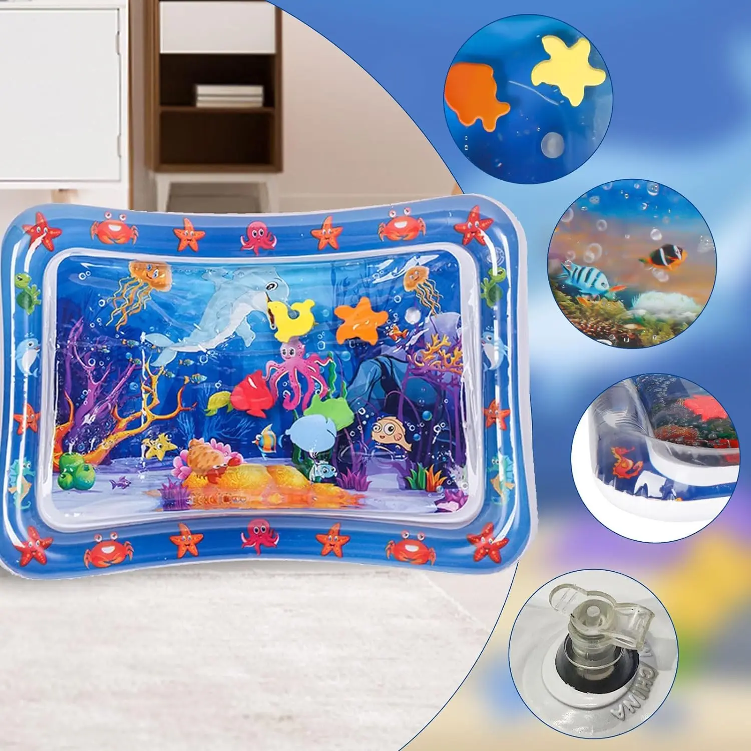 حصيرة مائية سميكة للحيوانات ال - مراجعة Slip Slide Water Mat وسعره