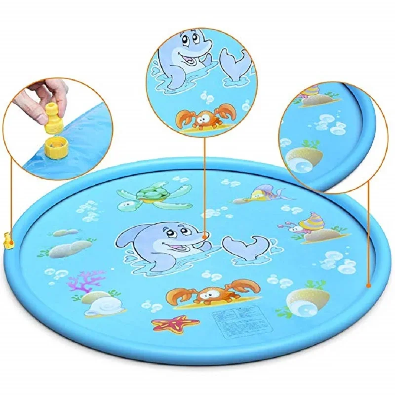 100/170 سنتيمتر الاطفال نفخ ال - مراجعة Slip Slide Water Mat وسعره